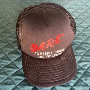 Vintage D.A.R.E Snapback Hat